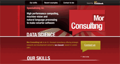 Desktop Screenshot of morconsulting.com